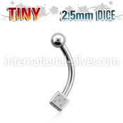 bnesdi25 micro curved barbells surgical steel 316l eyebrow