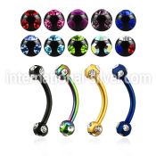 bnetc3 micro curved barbells anodized surgical steel 316l eyebrow