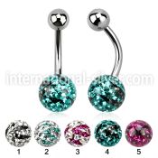 bnfr8c belly rings surgical steel 316l belly button