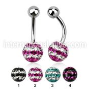 bnfr8d belly rings surgical steel 316l belly button