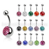 bnmtj15 belly rings surgical steel 316l belly button