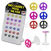 brlbi20 labrets lip rings bioflex ptfe labrets chin