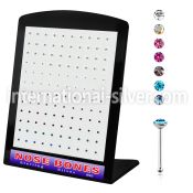 brnbm6 nose bone silver 925 nose