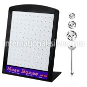 brnbmc nose bone silver 925 nose