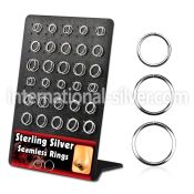 brnhm13 seamless segment rings silver 925 eyebrow