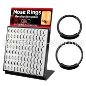 brnhmx16 nose hoop silver 925 