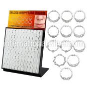 brnhmx18 fake illusion body jewelry silver 925 septum