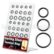 brnhp20 seamless segment rings silver 925 nose