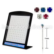 brnypm bend it to fit nose studs silver 925 nose