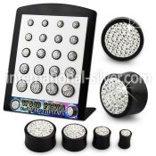 brpg170 plugs gauges organic body jewelry ear lobe