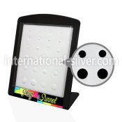 brpu2 displays acrylic body jewelry belly button