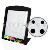 brpu displays acrylic body jewelry belly button