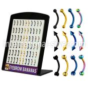 brte micro curved barbells anodized surgical steel 316l eyebrow