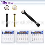 bxbop2 nose bone surgical steel 316l nose