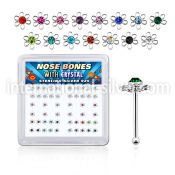 bxfl2m nose bone silver 925 nose