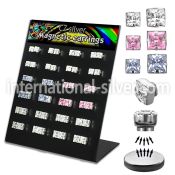 bzqmgm fake illusion body jewelry silver 925 belly button