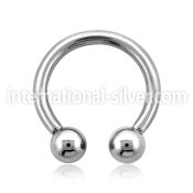cbr10 horseshoes surgical steel 316l belly button