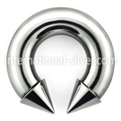 cbrcn00 horseshoes surgical steel 316l belly button