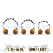 cbte5 horseshoes organic body jewelry ear lobe