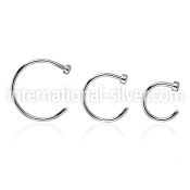 clns20 fake illusion body jewelry surgical steel 316l nose