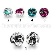 cmfr6 loose body jewelry parts surgical steel 316l 