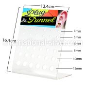 dac46 displays acrylic body jewelry belly button