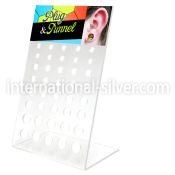 dac55 displays acrylic body jewelry belly button