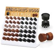 dacb165 cheaters  illusion plugs and tapers organic body jewelry ear lobe