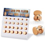 dacb211 cheaters  illusion plugs and tapers anodized surgical steel 316l ear lobe