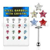 dacb34 straight barbells surgical steel 316l tongue