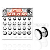 dacb47 cheaters  illusion plugs and tapers surgical steel 316l belly button