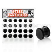 dacb61 cheaters  illusion plugs and tapers anodized surgical steel 316l belly button