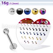 dacb67 labrets lip rings surgical steel 316l labrets chin