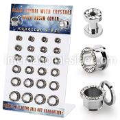 dapg101a tunnels gauges surgical steel 316l ear lobe