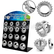 dapg186a tunnels gauges surgical steel 316l ear lobe