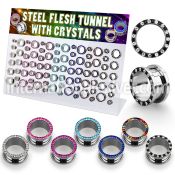 dapg62 tunnels gauges surgical steel 316l ear lobe