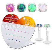 dbilpo3 labrets lip rings bioflex ptfe labrets chin