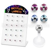 dlbica labrets lip rings bioflex ptfe labrets chin