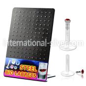 dlbijm labrets lip rings bioflex ptfe labrets chin