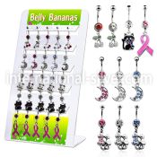 dmix1 belly rings surgical steel 316l belly button