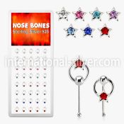dnbrm3 nose bone silver 925 nose