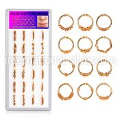 dnsm101 fake illusion body jewelry silver 925 septum