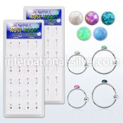 dnsm111 nose hoop silver 925 nose