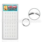 dnsm12 seamless segment rings silver 925 nose