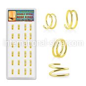 dnsm232 925 silver nose hoops nose  piercing