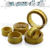 dpwjxl tunnels gauges organic body jewelry ear lobe