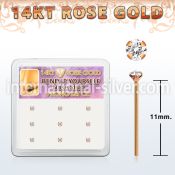 drys19 gold bend it yourself nose studs nose piercing