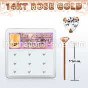 drys22 bend it to fit nose studs gold nose