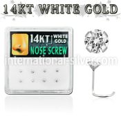 dwsc3 l shape nose studs gold nose