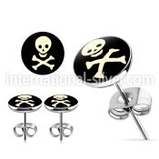 er273 stainless steel earring studs